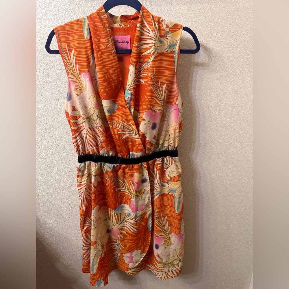 Beautifully brand watercolor print dress size Medium